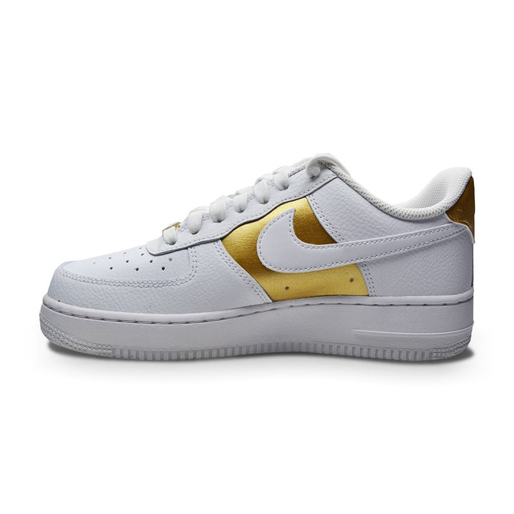 Womens Nike Air Force 1 '07 - DD8959 105 - White White Black White-Womens-Nike-Nike Air Force 1 '07-sneakers Foot World