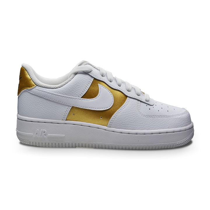 Womens Nike Air Force 1 '07 - DD8959 105 - White White Black White-Womens-Nike-Nike Air Force 1 '07-sneakers Foot World