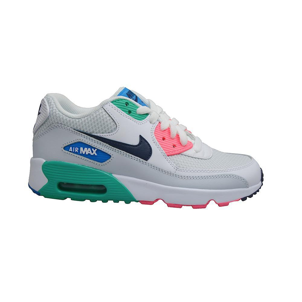 Juniors Air Max 90 Mesh (GS)-Air Max, Free Run, Juniors (3-6), Nike Brands, Toddlers (4-9.5)-Foot World UK