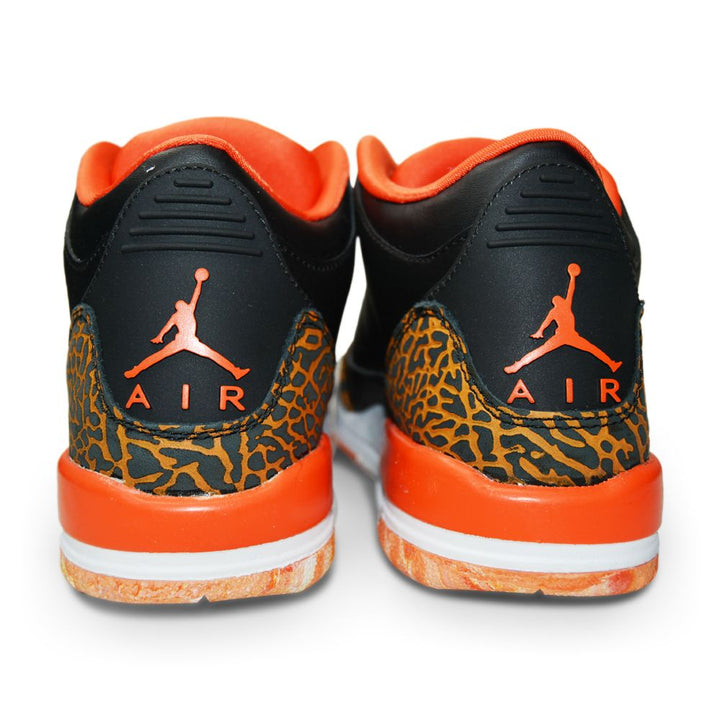 Juniors Nike Air Jordan 3 Retro (GS) - 441140 088 - Black Team Orange Kumquat-Juniors-Nike-Nike Air Jordan 3 Retro-sneakers Foot World