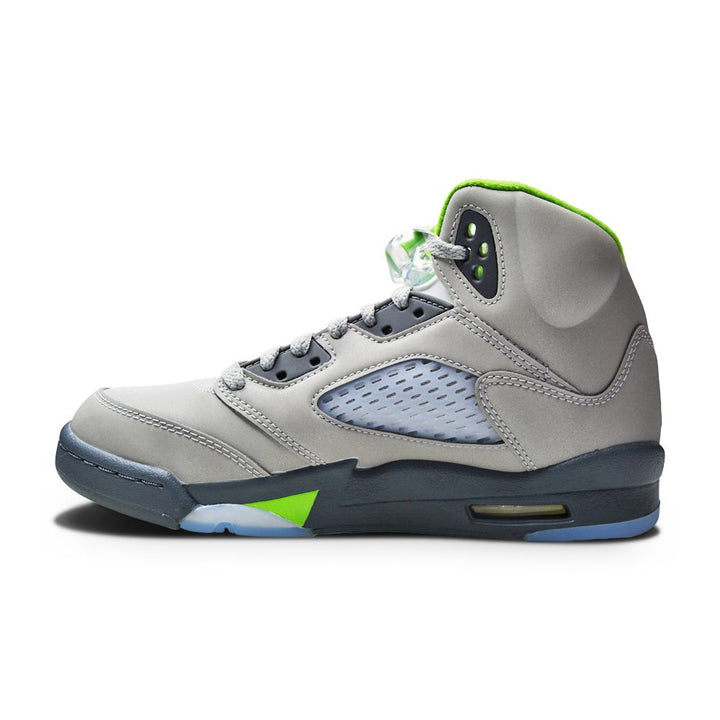 Juniors Nike Air Jordan 5 Retro (GS) - DQ3734 003 - Silver Green Bean Flint Grey-Juniors-Nike-Nike Air Jordan 5 Retro-sneakers Foot World