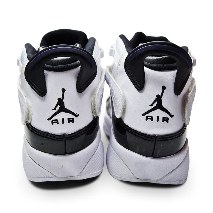 Juniors Nike Air Jordan 6 Rings (GS) - 323419 104 - White Black Dark Concord Clear-Juniors-Nike-sneakers Foot World