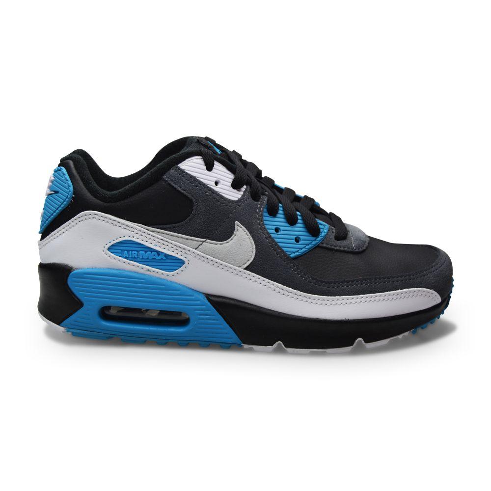 Juniors Nike Air Max 90 LTR (GS) - CD6864 005 - Black Neutral Grey-Air Max, Junior Footwear, Juniors (3-6), Nike Junior Footwear-Foot World UK