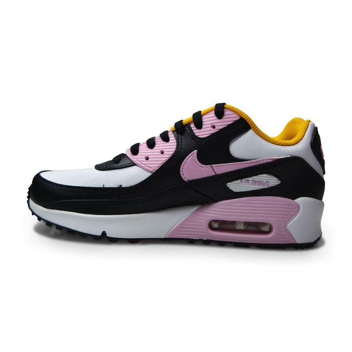 Juniors Nike Air Max 90 LTR (GS) - CD6864 007 - Black Arctic Pink White-Air Max, Junior Footwear, Juniors (3-6), Nike Junior Footwear-Foot World UK