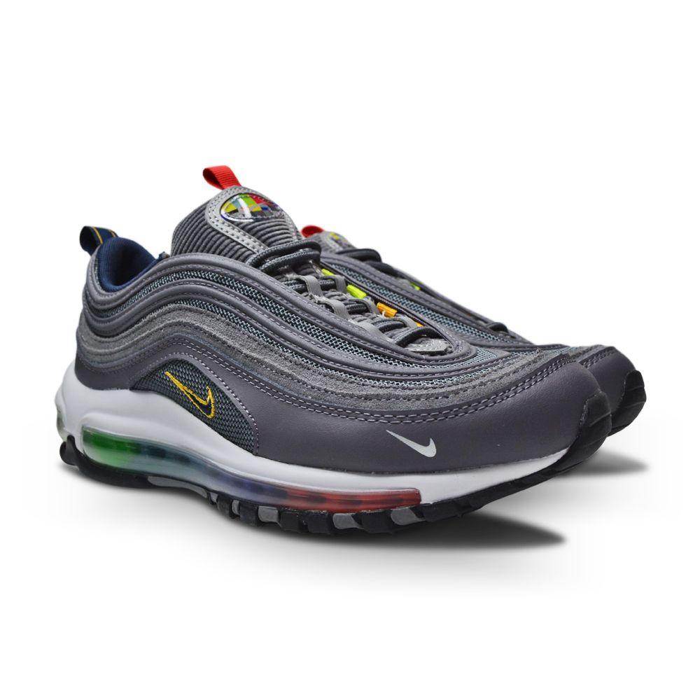 Juniors Nike Air Max 97 EOI (GS) - DD2002 001 - Light Graphite Obsidian Black-Junior Footwear, Juniors (3-6), Nike Junior Footwear-Foot World UK