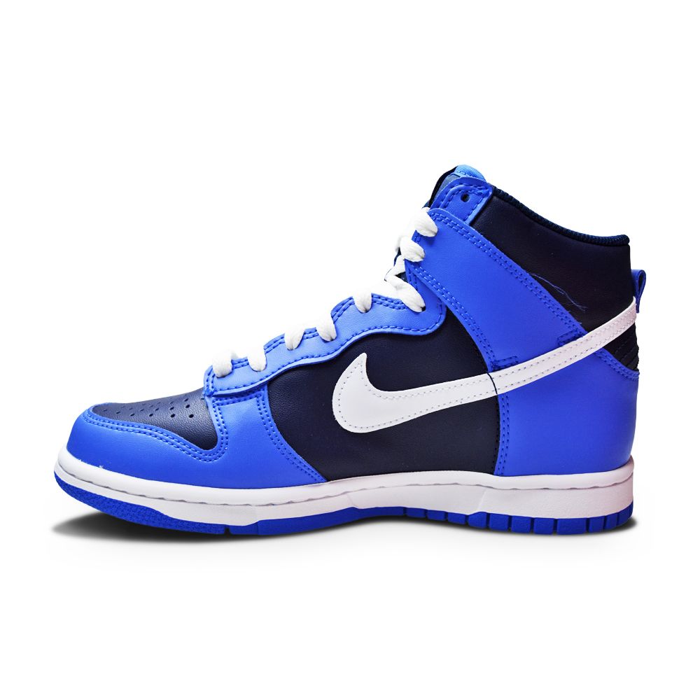 Juniors Nike Dunk High (GS) - DB2179 400 - Medium Blue White-Juniors-Nike-Nike Dunk High-sneakers Foot World