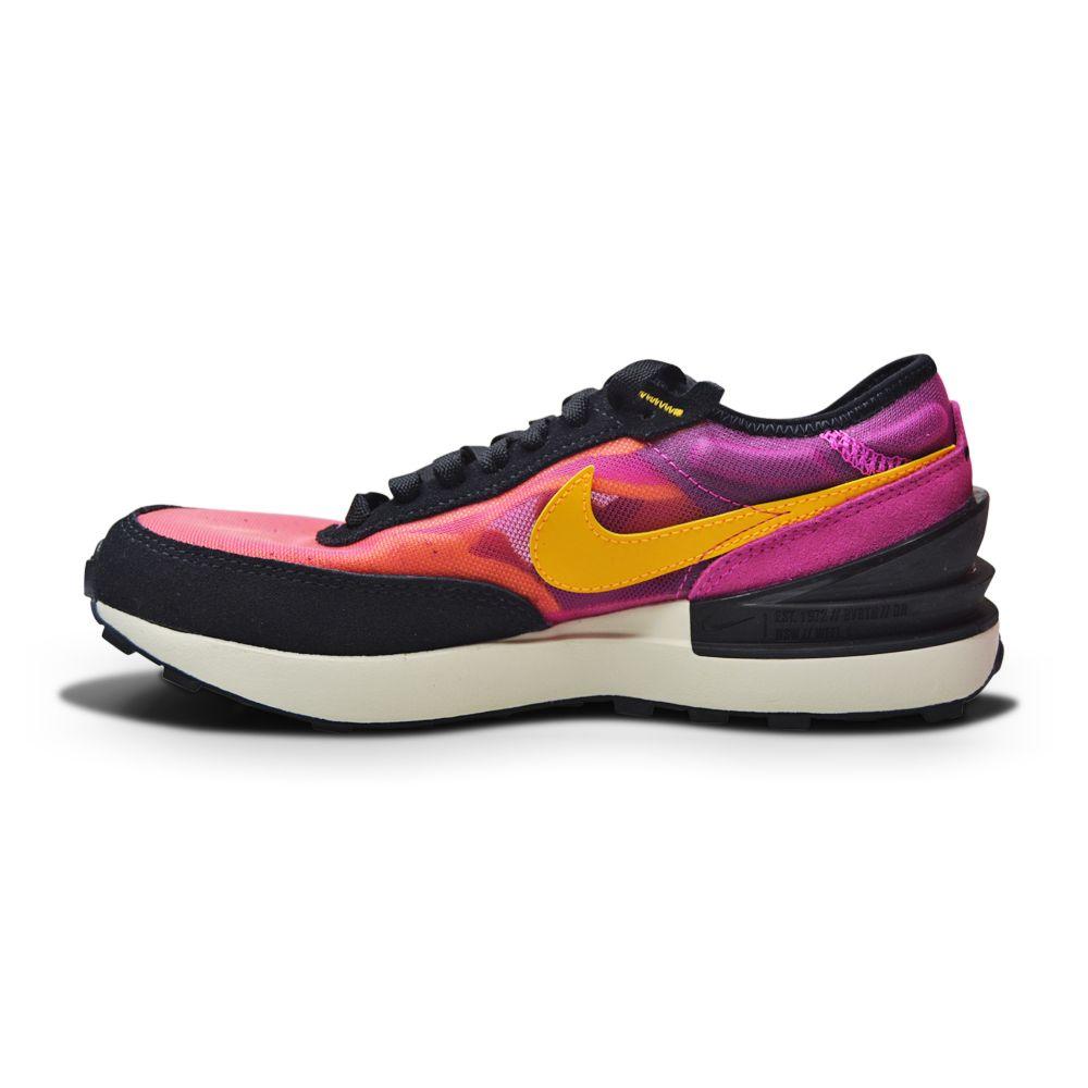 Juniors Nike Waffle One (GS) - DC0481 600 - Active Fuchsia University Gold-*Rare*, Junior Footwear, Kids *Rare*, Nike, Nike Junior Footwear-Foot World UK