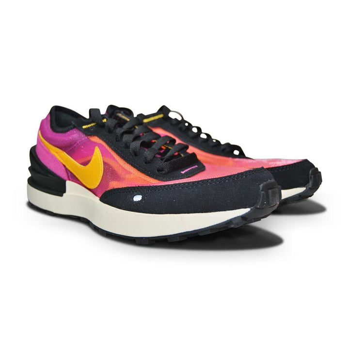 Juniors Nike Waffle One (GS) - DC0481 600 - Active Fuchsia University Gold-*Rare*, Junior Footwear, Kids *Rare*, Nike, Nike Junior Footwear-Foot World UK