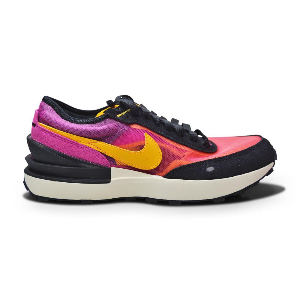 Juniors Nike Waffle One (GS) - DC0481 600 - Active Fuchsia University Gold-*Rare*, Junior Footwear, Kids *Rare*, Nike, Nike Junior Footwear-Foot World UK