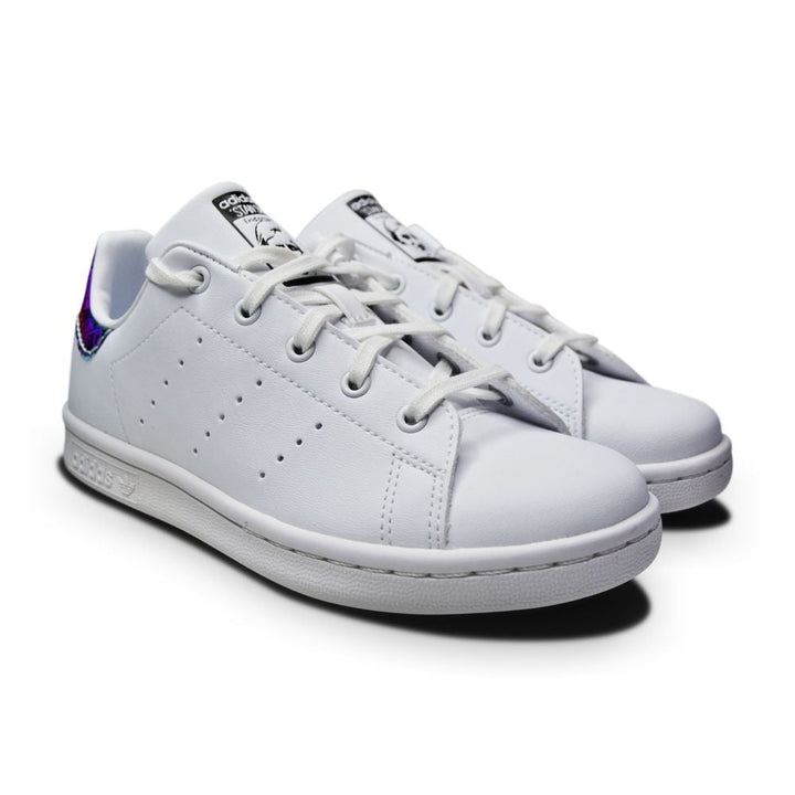 Kids Adidas Stan Smith C - GZ5584 - White White Black-Kids-Adidas-Stan Smith-sneakers Foot World