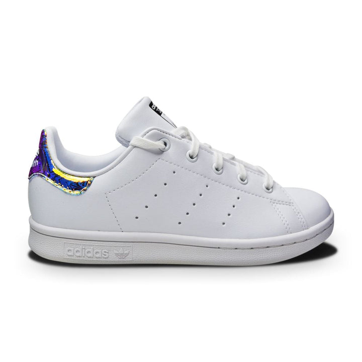 Kids Adidas Stan Smith C - GZ5584 - White White Black-Kids-Adidas-Stan Smith-sneakers Foot World