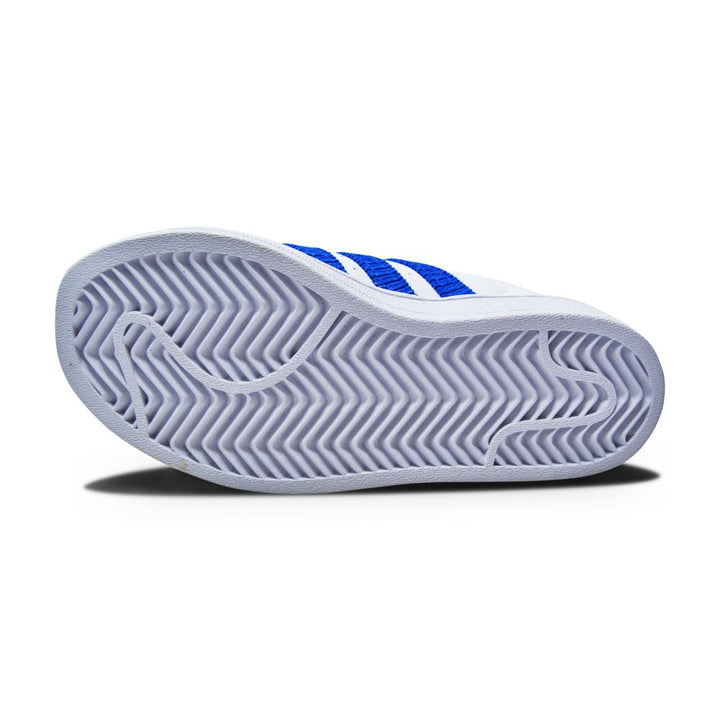 Kids Adidas Superstar C - GV7952 - White Blue White-Kids-Adidas-Adidas Superstar C-sneakers Foot World