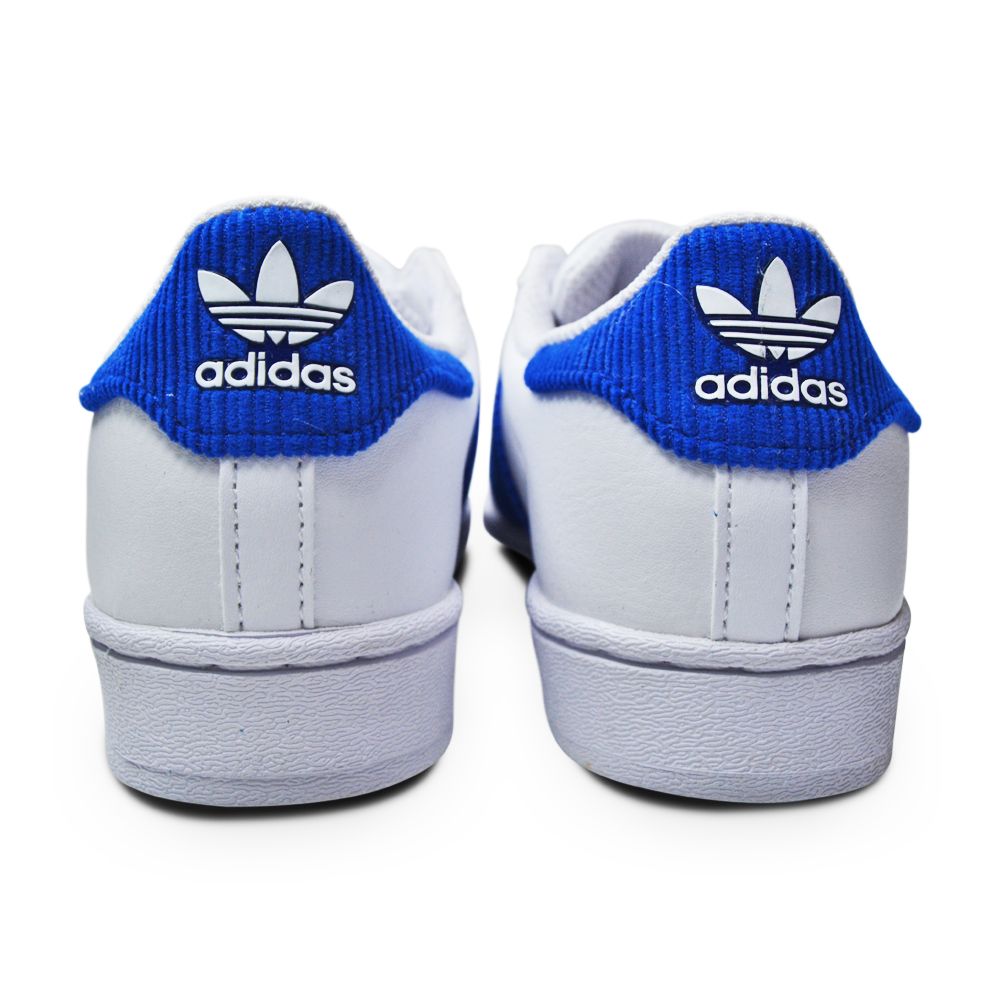 Kids Adidas Superstar C - GV7952 - White Blue White-Kids-Adidas-Adidas Superstar C-sneakers Foot World