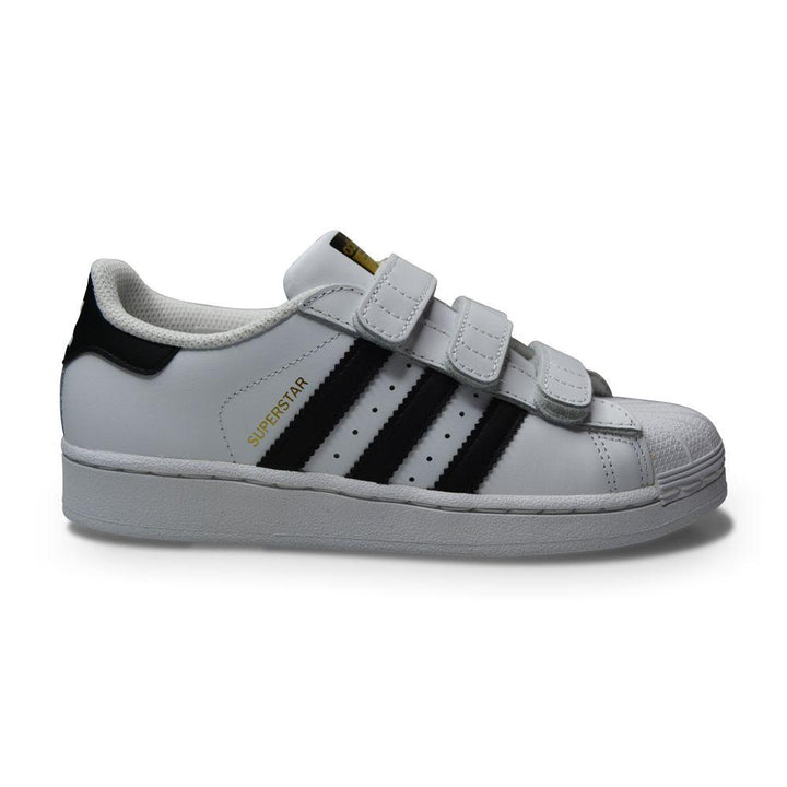 Kids Adidas Superstar CF C - B26070 - White Black-Adidas Brands, Footwear Kids, Kids, Kids (10-12.5)-Foot World UK