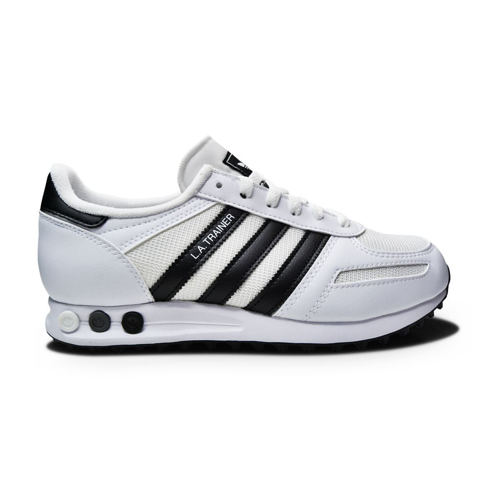 Mens Adidas LA Trainer - GZ4014 - Ftwwht CBlack Grefou-Mens-Adidas-Adidas LA Trainer-sneakers Foot World