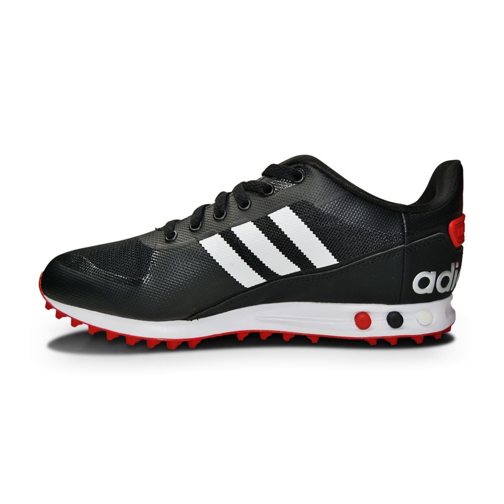 Mens Adidas LA Trainer II - GW0887 - CBlack FTWhite Scarle-mens-adidas-Foot World