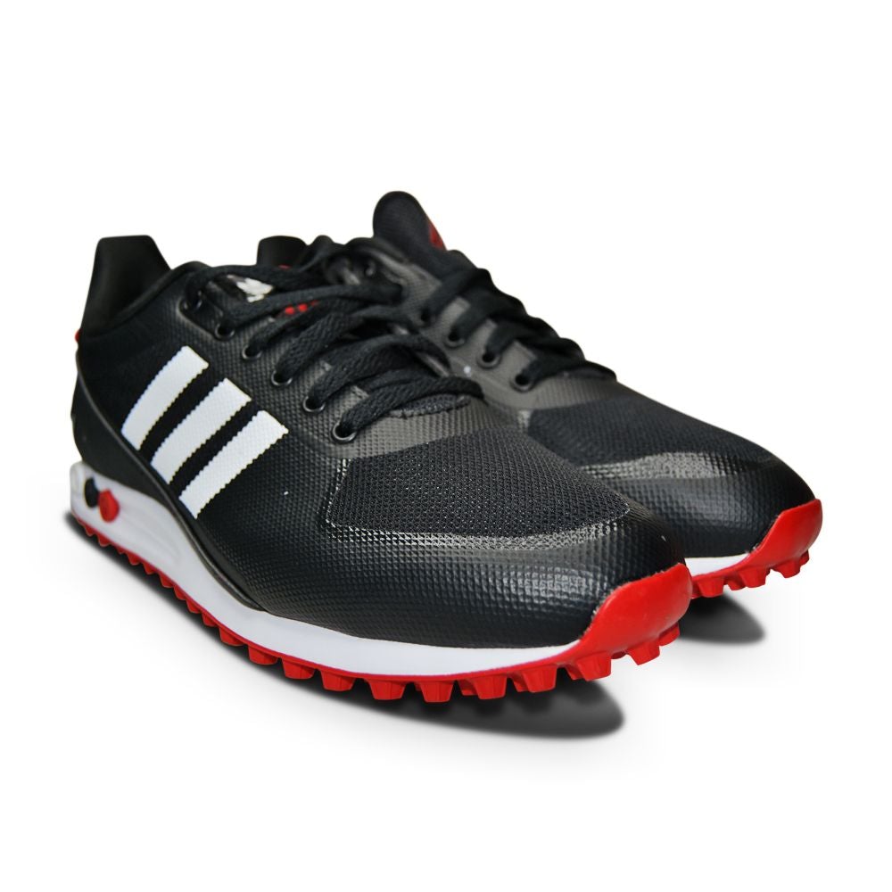 Mens Adidas LA Trainer II - GW0887 - CBlack FTWhite Scarle-mens-adidas-Foot World