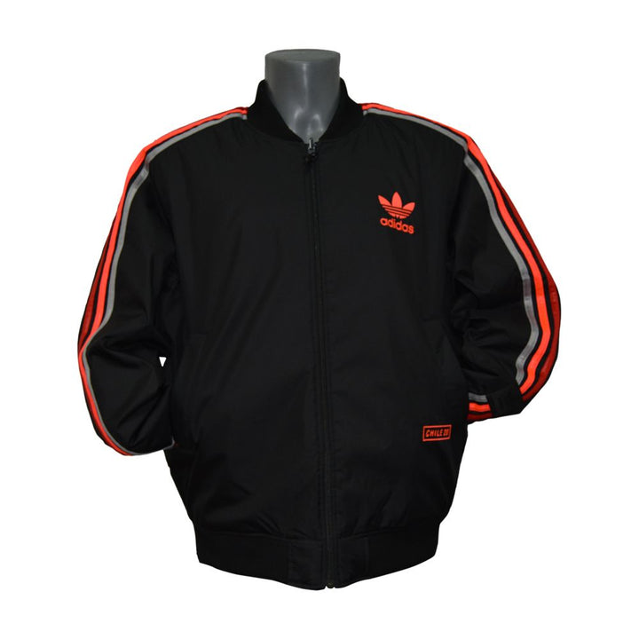 Mens Adidas Lightweight Bomber Jacket - H61858 - Black-Mens-Adidas-Bomber Jacket-4064057300564-sneakers Foot World