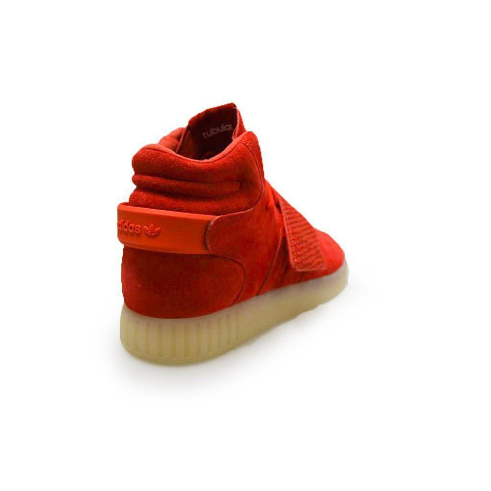 Mens Adidas Tubular Invader Strap - BB5039 - Red Trainers-High Tops-Foot World UK