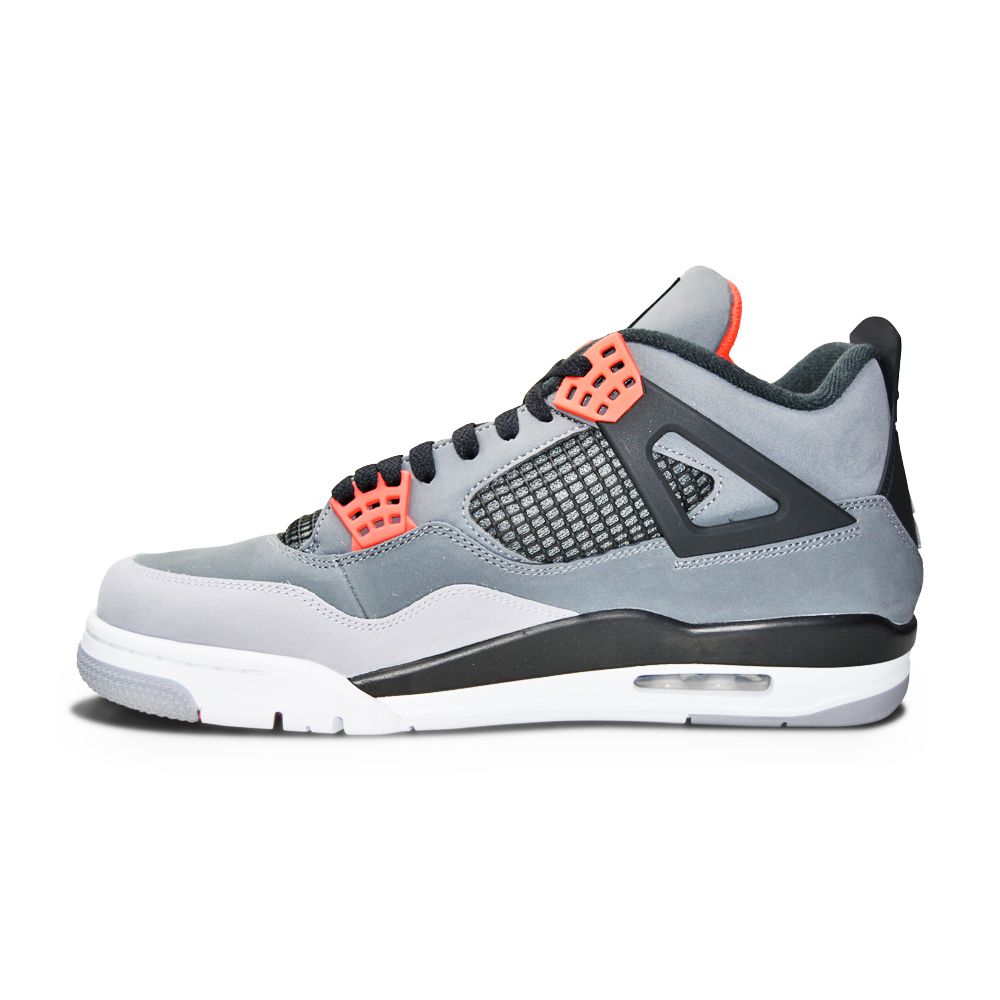 Mens Nike Air Jordan 4 Retro - DH6927 061 - Dark Grey Infrared 23 Black-Mens-Nike-Nike Air Jordan 4 Retro-sneakers Foot World