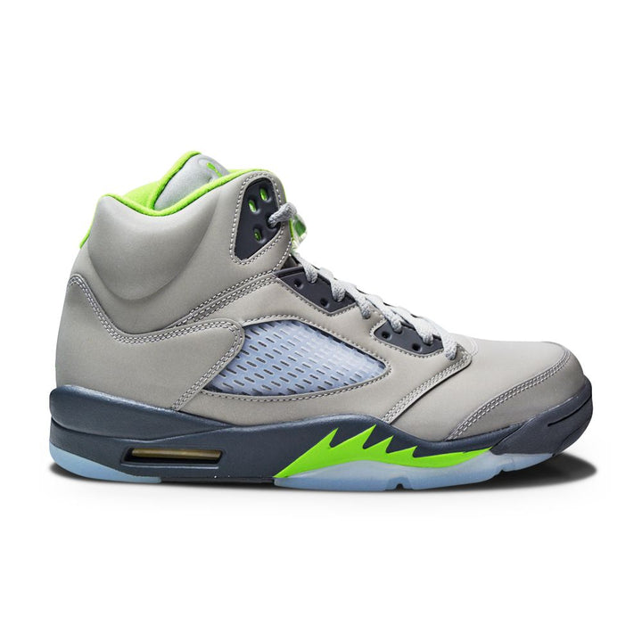 Mens Nike Air Jordan 5 Retro "Green Bean" - DM9014 003 - Silver Green Bean Flint-Mens-Nike-Nike Air Jordan 5 Retro-sneakers Foot World