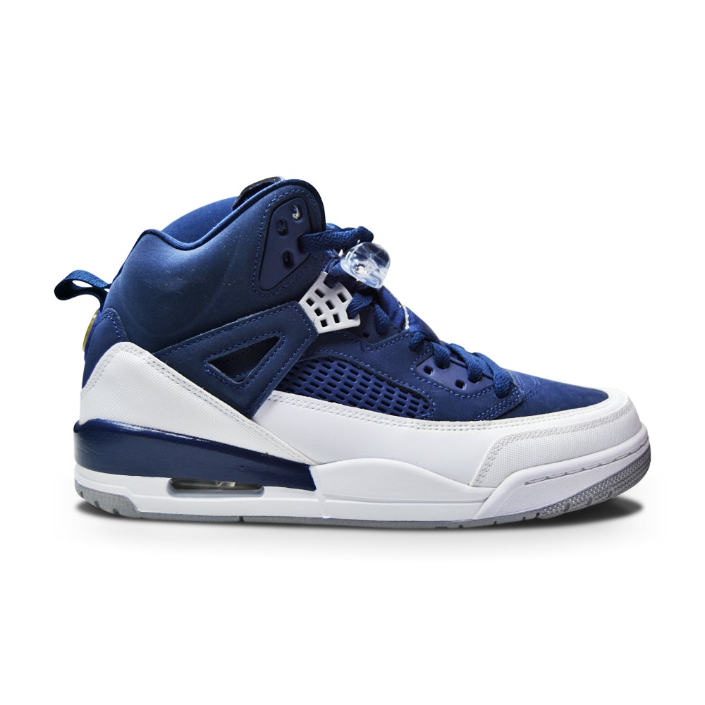 Mens Nike Air Jordan Spizike - 315371 406 - Midnight Navy White-Mens-Nike-sneakers Foot World