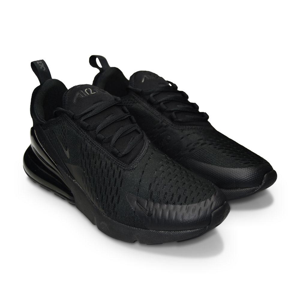 Mens Nike Air Max 270 - AH8050 005 - Triple Black-Casual Trainers, Men, New Arrivals, Nike, Nike Men's Footwear, Running-Foot World UK