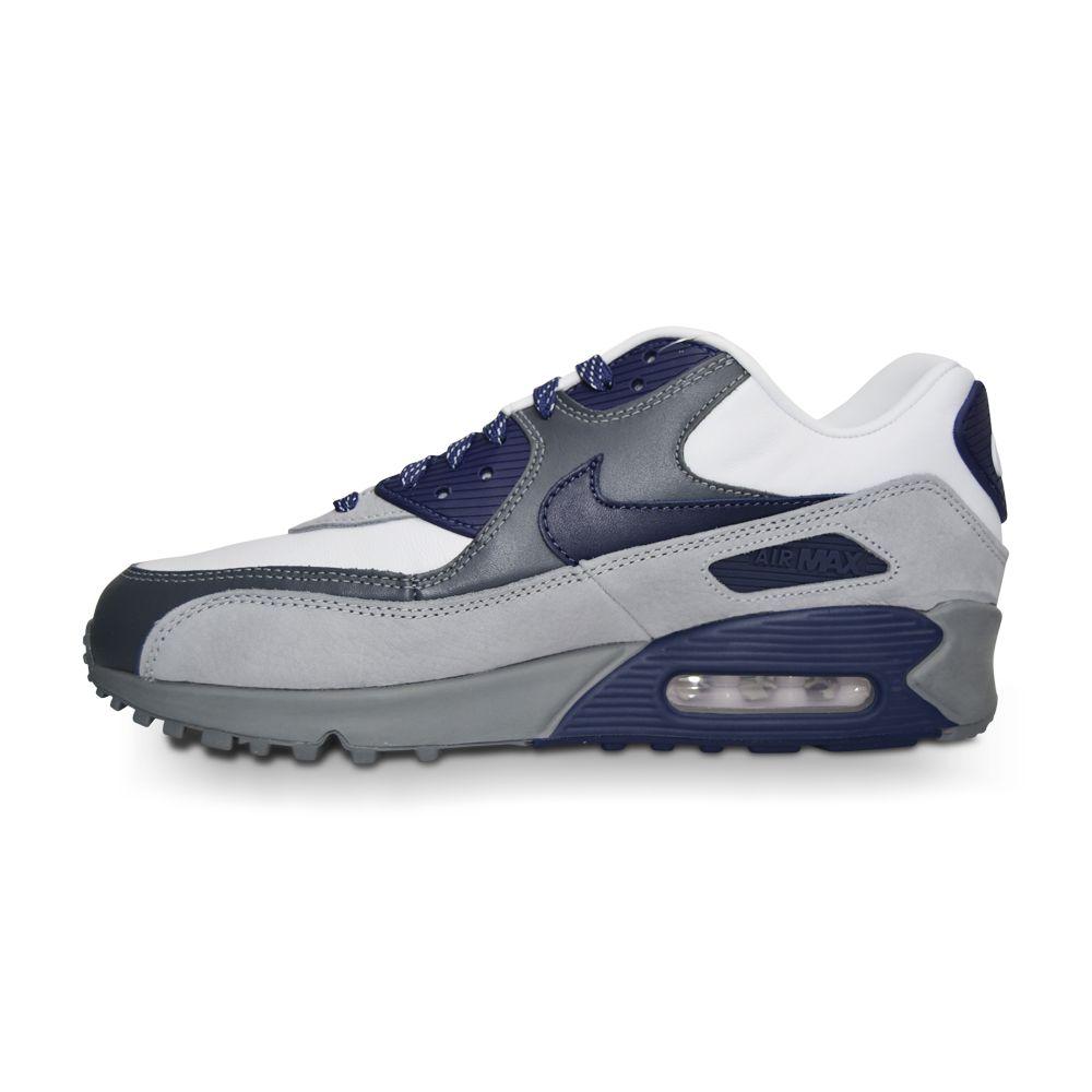 Mens Nike Air Max 90 NRG - CI5646 100 - White Neutral Indigo-Air Max, Casual Trainers, Footwear, Men, Running-Foot World UK