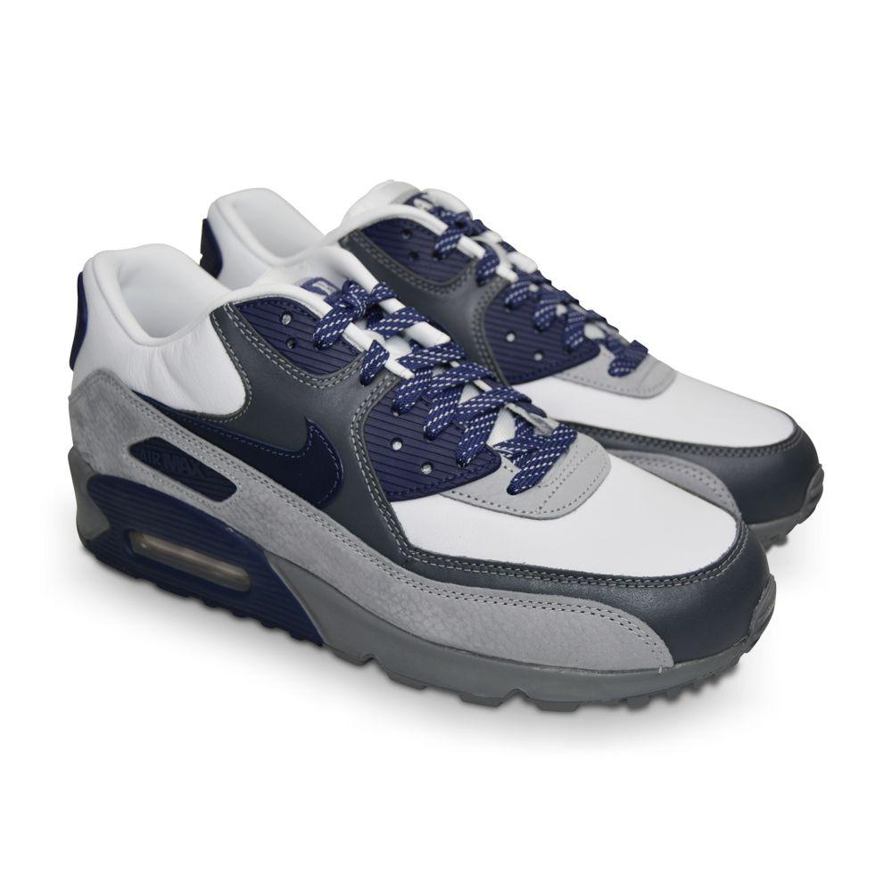 Mens Nike Air Max 90 NRG - CI5646 100 - White Neutral Indigo-Air Max, Casual Trainers, Footwear, Men, Running-Foot World UK