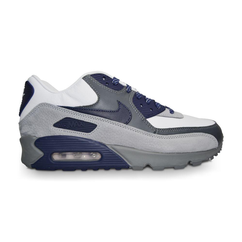 Mens Nike Air Max 90 NRG - CI5646 100 - White Neutral Indigo-Air Max, Casual Trainers, Footwear, Men, Running-Foot World UK