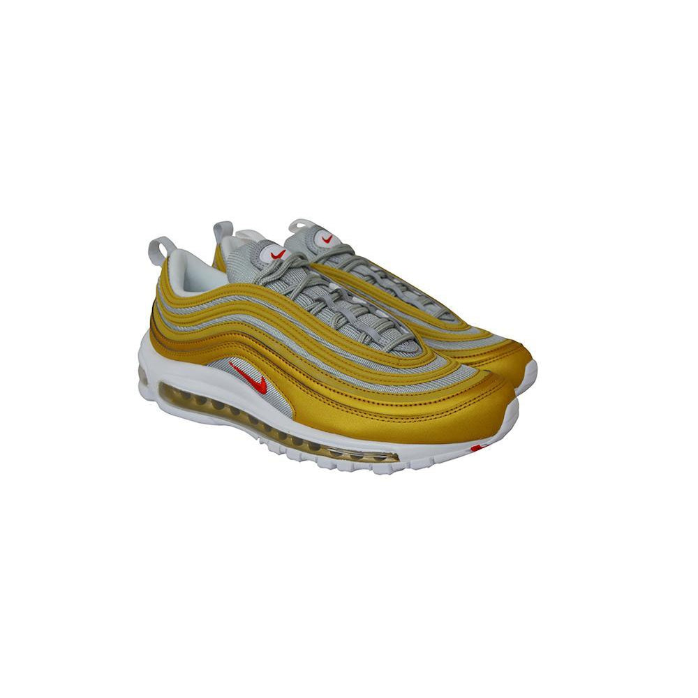 Mens Nike Air Max 97 SSL *RARE* - BV0306 700 - Metallic Gold University Red-Air Max, Casual Trainers, Footwear, Nike, Nike Brands, Running-Foot World UK