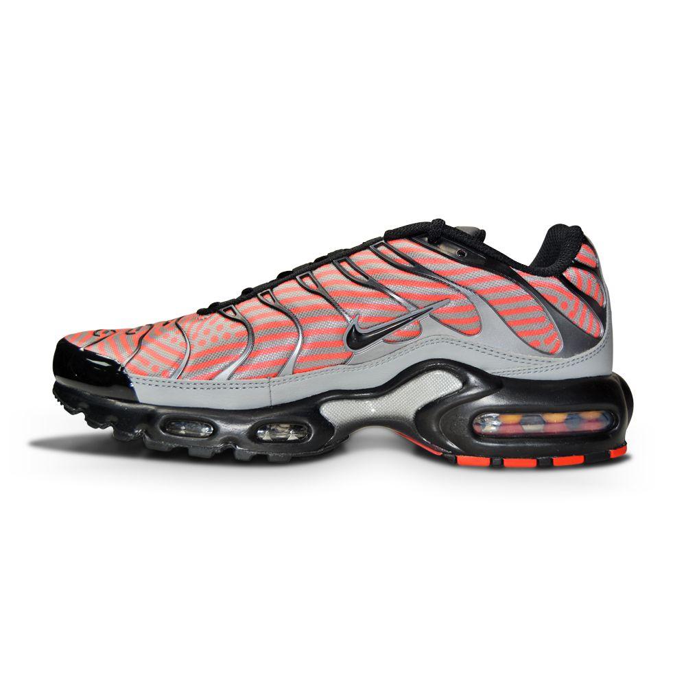 Mens Nike Air Max Plus 'Euro Tour' - CW7575 100 - White University Red-Footwear, Men, Nike Men's Footwear-Foot World UK