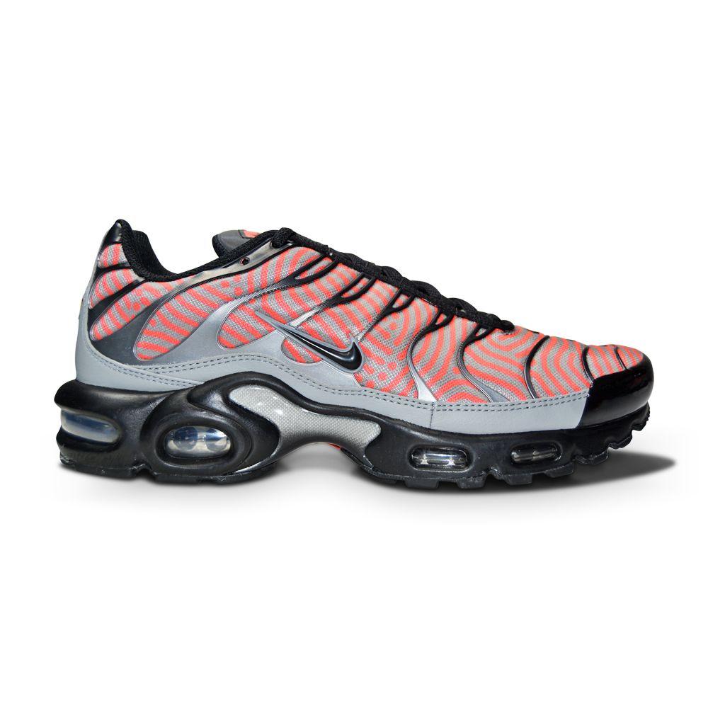 Mens Nike Air Max Plus 'Euro Tour' - CW7575 100 - White University Red-Footwear, Men, Nike Men's Footwear-Foot World UK