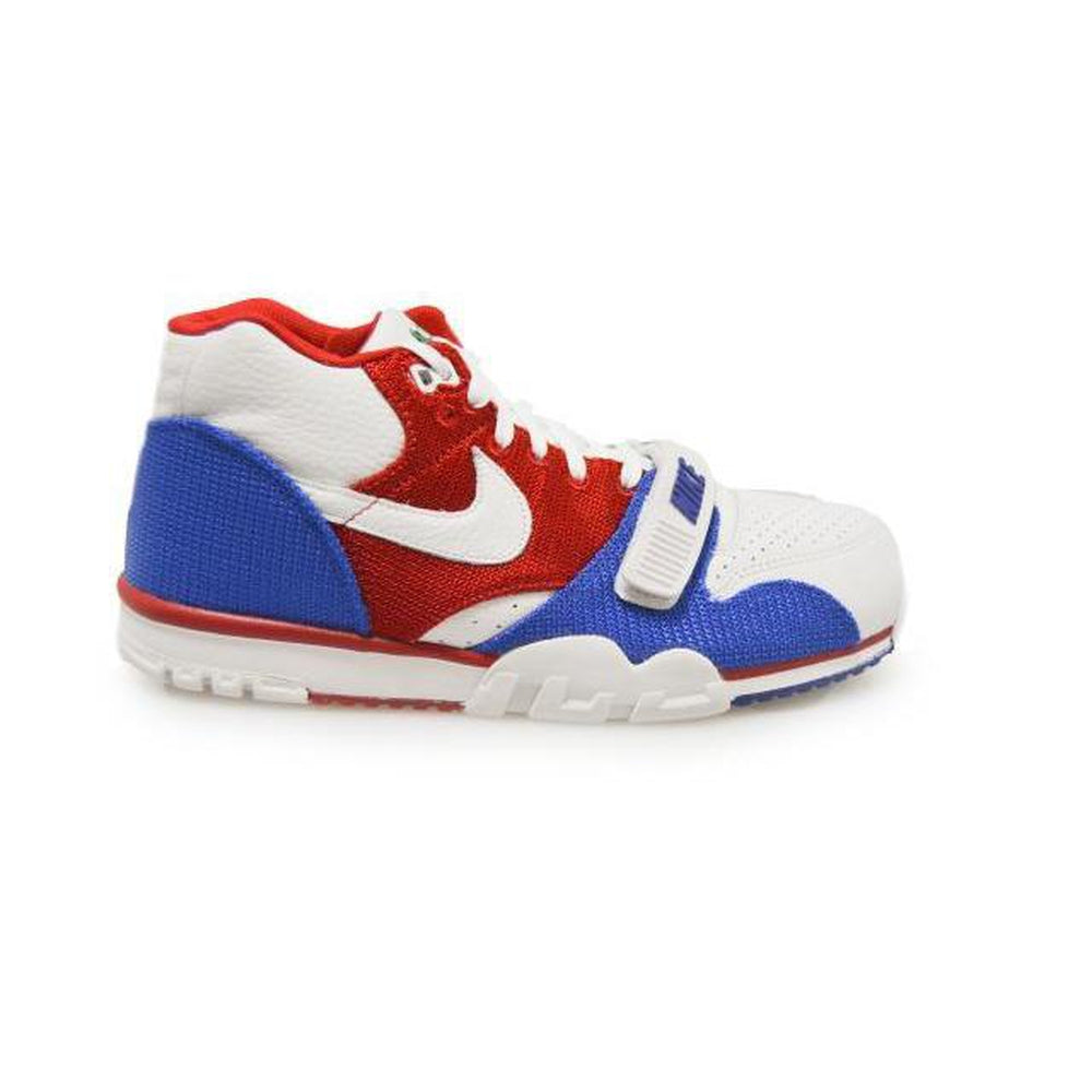 Mens Nike Air Trainer 1 Mid Prm QS "Puerto Rico"-Basketball, High Tops, Nike Brands-Foot World UK