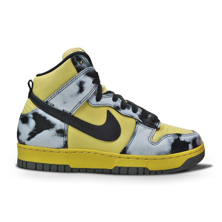 Mens Nike Dunk Hi 1985 SP - DD9404 700- Lemon Drop Black Saturn Gold-Casual Trainers, Footwear, Jordan Brands, Nike Brands, Running-Foot World UK