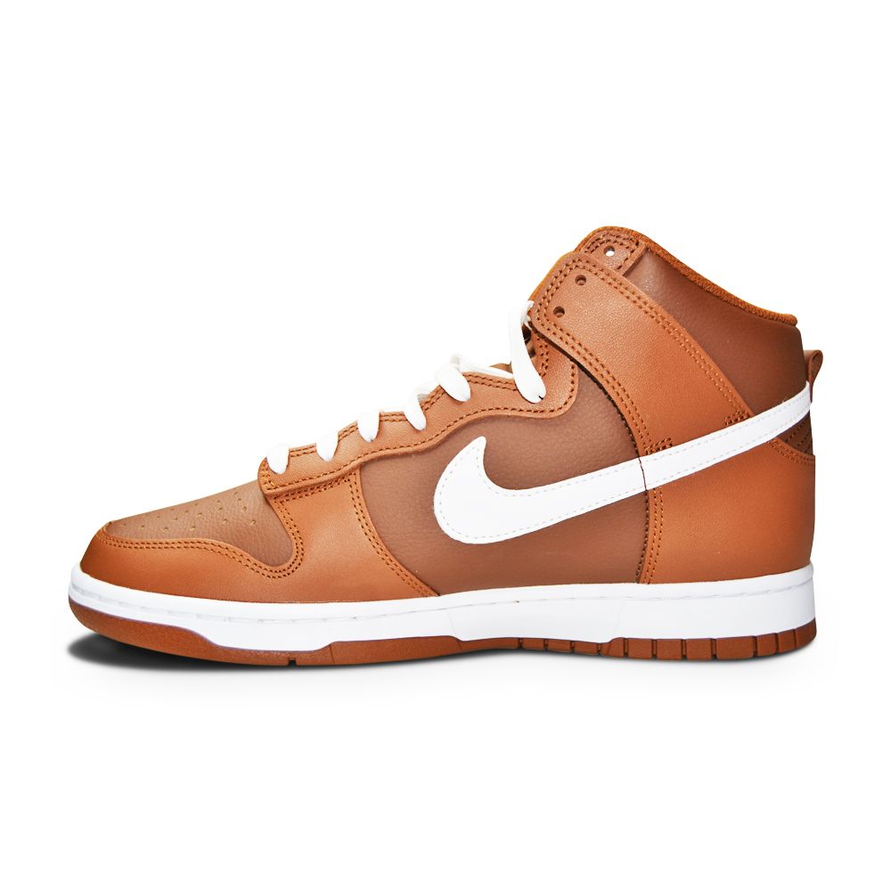 Mens Nike Dunk High Retro "Chocolate" - DJ6189 200 - Pecan White Cacao Wow Pecan-Mens-Nike-Nike Dunk High Retro-sneakers Foot World