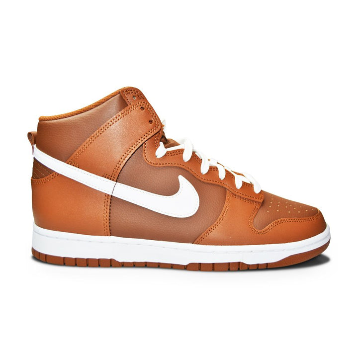 Mens Nike Dunk High Retro "Chocolate" - DJ6189 200 - Pecan White Cacao Wow Pecan-Mens-Nike-Nike Dunk High Retro-sneakers Foot World