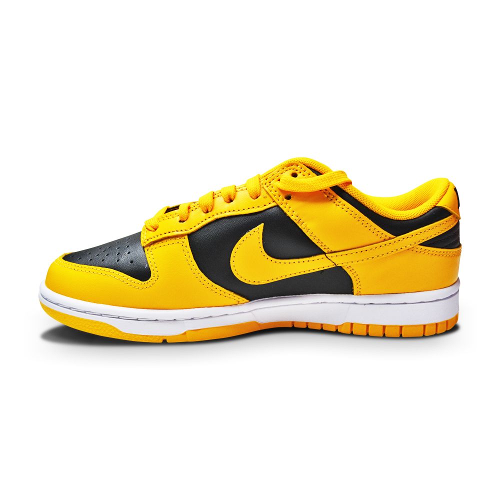 Mens Nike Dunk Low Retro - DD1391 004 - Black "Golden Rod" White-Mens-Nike-sneakers Foot World