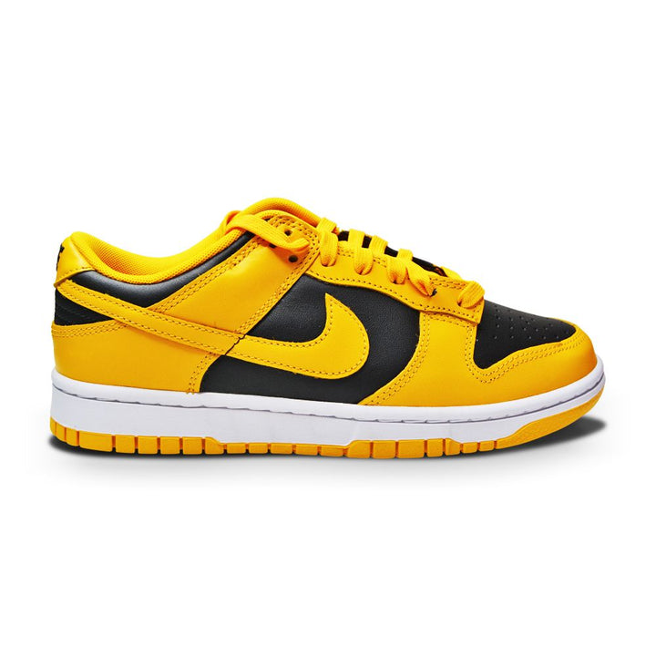 Mens Nike Dunk Low Retro - DD1391 004 - Black "Golden Rod" White-Mens-Nike-sneakers Foot World