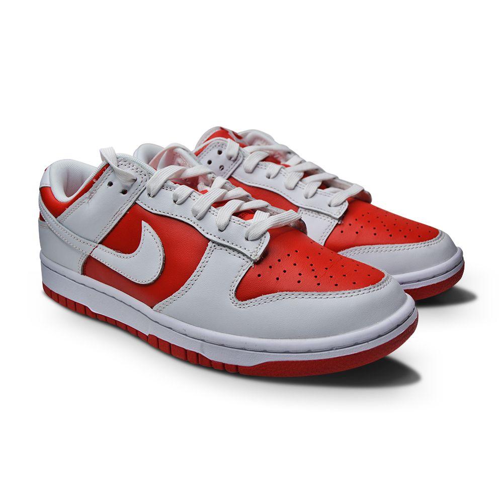 Mens Nike Dunk Low Retro - DD1391 600 - University Red White-Casual Trainers, Footwear, High Tops, Jordan Brands, Men, Nike Brands, Running-Foot World UK