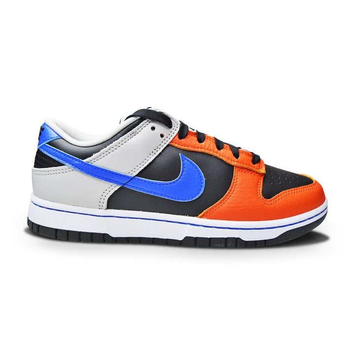 Mens Nike Dunk Low Retro EMB - DD3363 002 - Black Racer Blue Grey Fog-Mens-Nike-sneakers Foot World