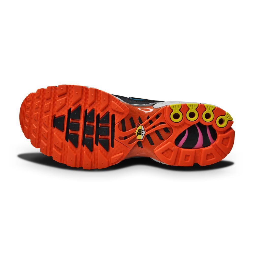 Mens Nike Tuned 1 Air Max Plus TN - CZ1651 001 - Black Black Turf Orange-Air Max, Casual Trainers, Footwear, Running-Foot World UK