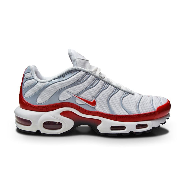 Mens Tuned 1 Air Max Plus TN - DM8332 100 - White University Red-Mens-Nike-sneakers Foot World