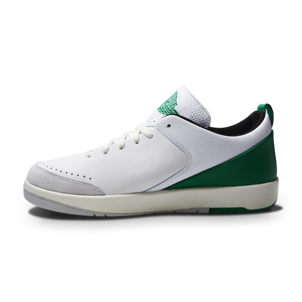 Nike Air Jordan 2 Retro Low SE x Nina Chanel DQ0560 160 White Malachite Neutral-Mens-Nike-Air Jordan 2 Retro Low SE-sneakers Foot World