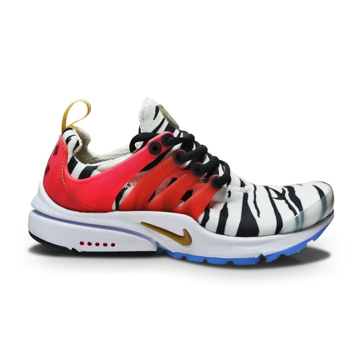 Nike Womens Kids Air Presto - CJ1229 100 - White Metallic Gold Black-Mens-Nike-194496104899-Foot World