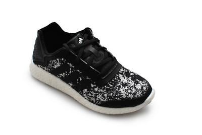 Womens Adidas Pureboost W Q4 - M21408 - Black White Trainers-Womens-Adidas-Adidas Brands, Boost, Running Footwear-sneakers Foot World