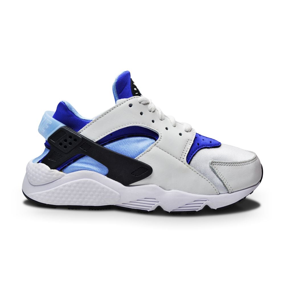 Womens Nike Air Huarache - DH4439 100 - White Lapis Aluminum Black-Womens-Nike-Foot World