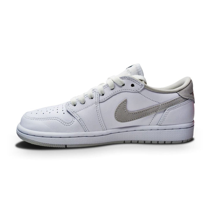 Womens Nike Air Jordan 1 Low OG - CZ0775 100 - White Particle Grey-Womens-Nike-Foot World