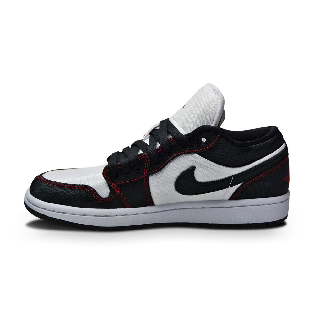 Womens Nike Air Jordan 1 Low SE UTL - DD9337 106 - White Black Gym Red-Womens-Nike-Foot World