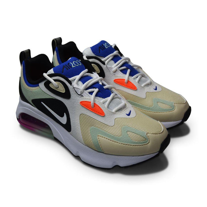 Womens Nike Air Max 200 - C13867 200 - Fossil White Black-Air Max, Air Max *Rare*, Footwear Women, New Arrivals, Nike Brands, Running Footwear, Women-Foot World UK